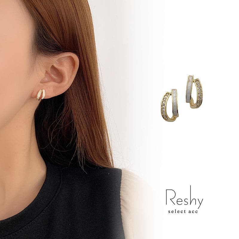 ピアス 金属アレルギー対応 s925[品番：ANEW0003089]｜my