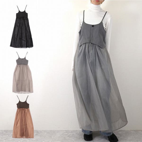 ワンピース デニムキャミワンピース : ZOZOTOWN Yahoo!店 - 通販