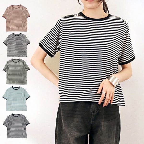 Tシャツ カットソー 半袖[品番：XV000021783]｜STYLEBLOCK