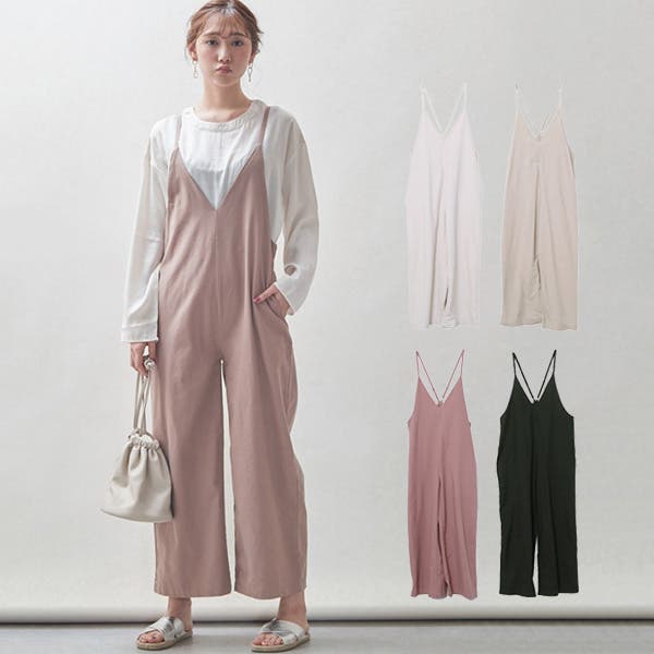 オールインワン サロペットパンツ オーバーオール[品番