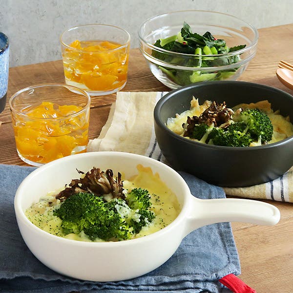 グラタン皿 フライパン型 グラタン皿[品番：ADMH0001002]｜EAST table