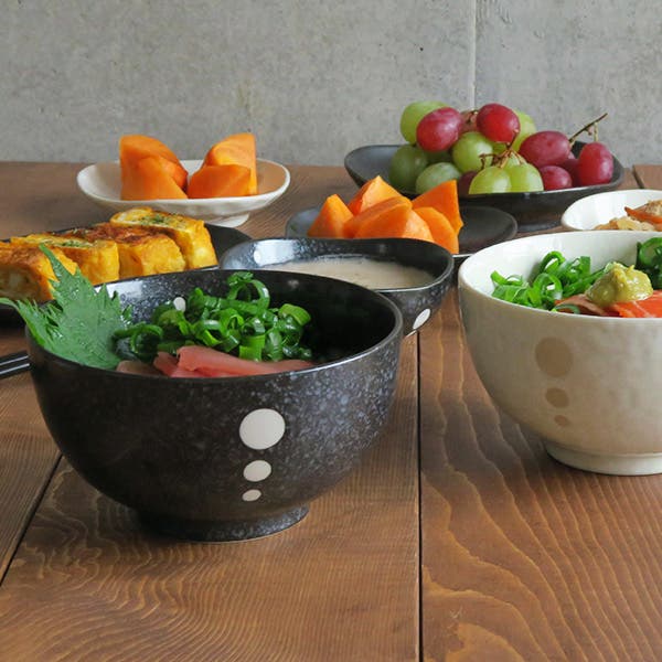 丼ぶり 和食器 水玉[品番：ADMH0001070]｜EAST table（イースト