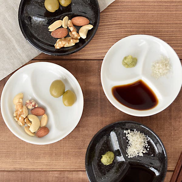 仕切り皿 おつまみ小皿 和食器[品番：ADMH0001302]｜EAST table