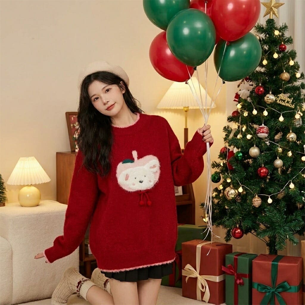 アグリーセーター クリスマス ニット[品番：XSTW0010086]｜Tannsu