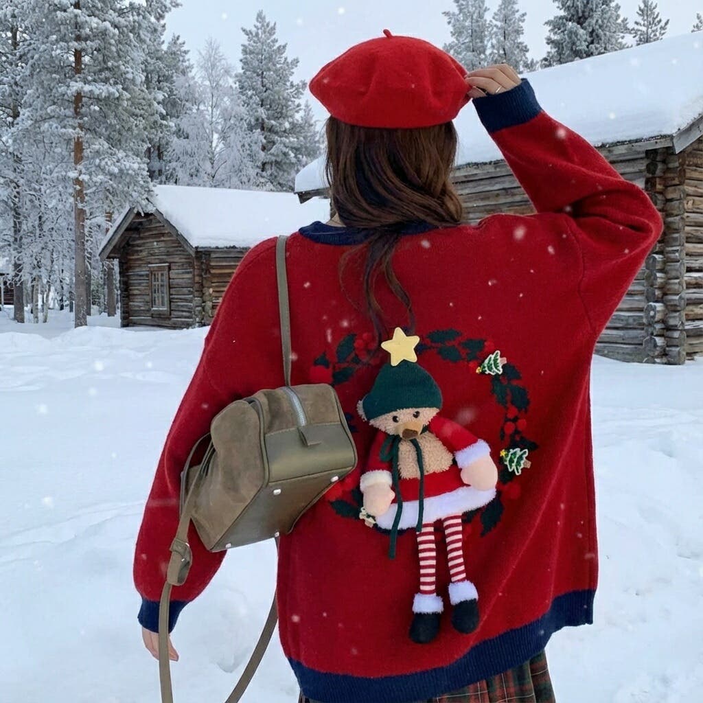 アグリーセーター クリスマス ニット[品番：XSTW0010092]｜Tannsu