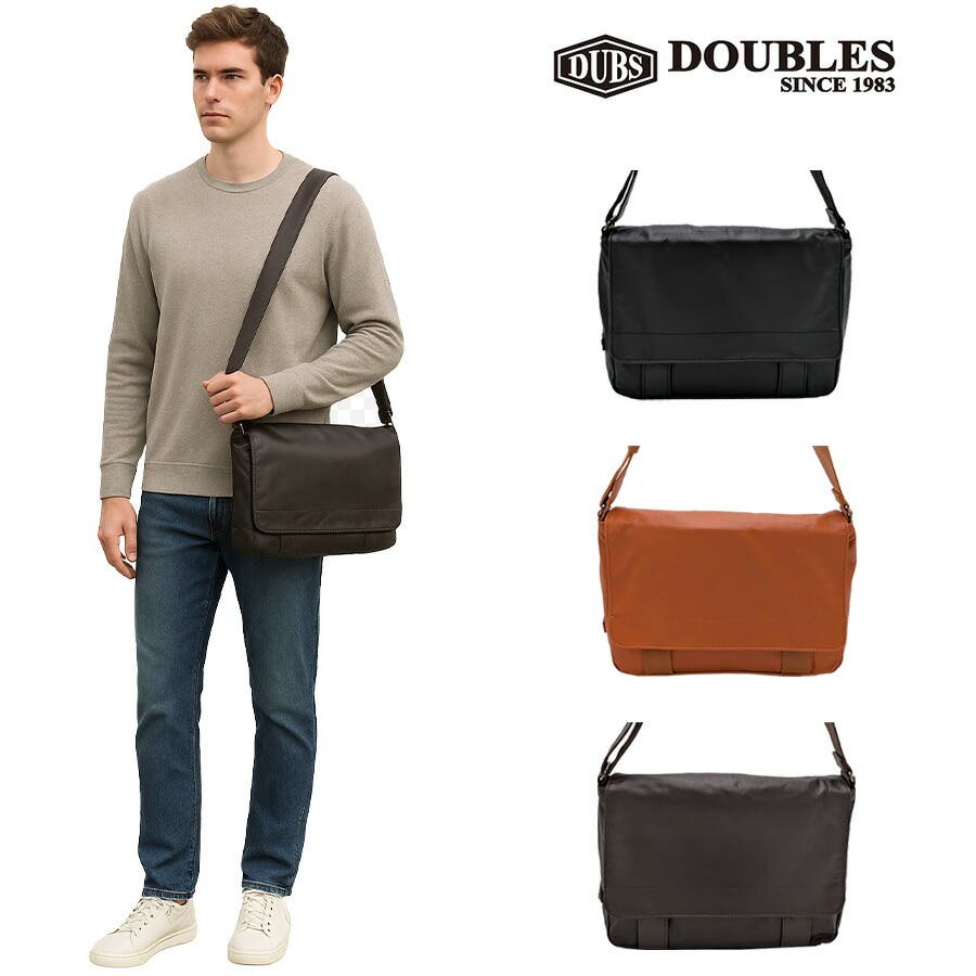 DOUBLES】vwe1926 フラップショルダー 斜め掛け[品番：KINW0002100