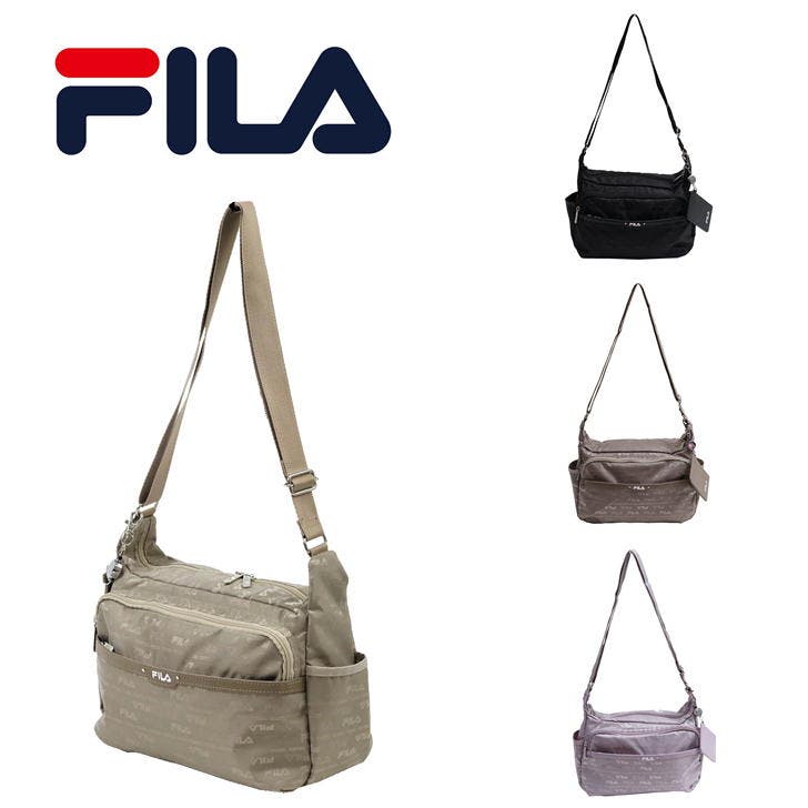 [FILA] STRING BIG クロスバッグ ★新作・24AW★送料・関税込 セール】【FILA/フィラ】ドローコード ワンショルダーバッグ