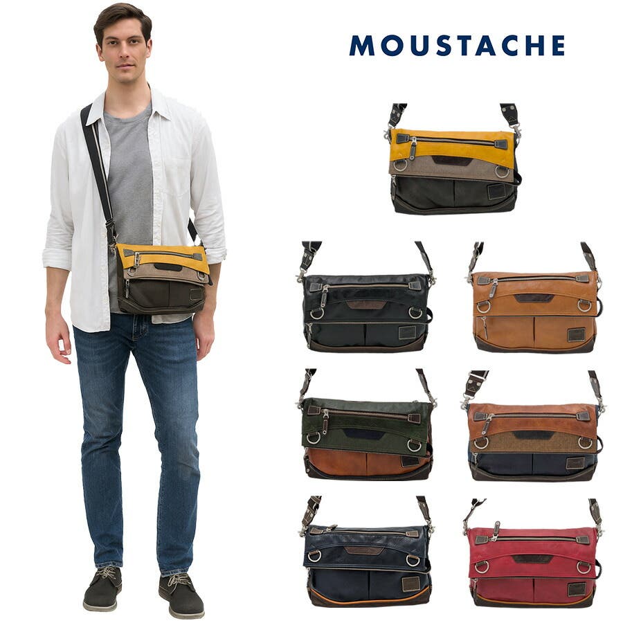 MOUSTACHE】vmr5696 ショルダーバッグ 斜め掛け[品番：KINW0002114