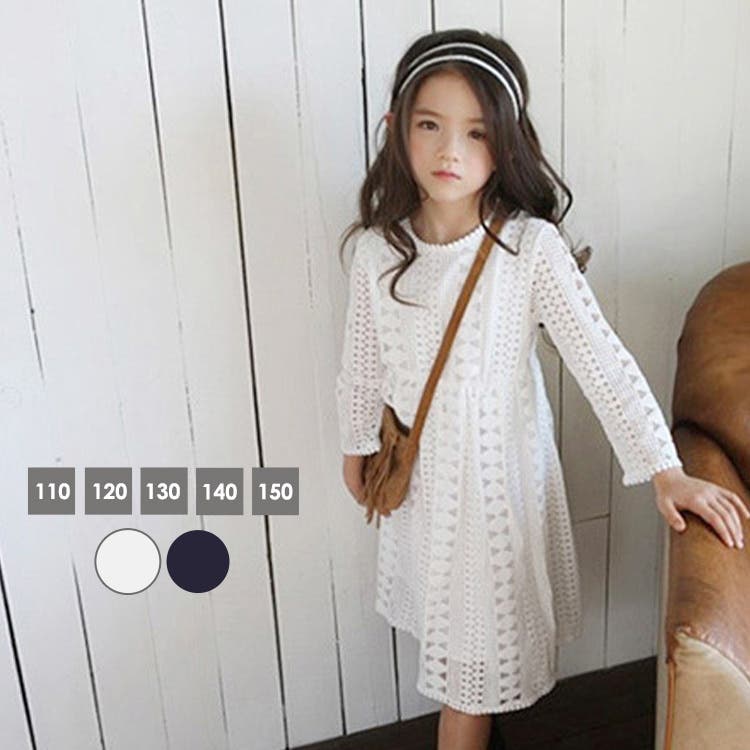 【展示品試着シミ有】DOLCE&GABBANA ワンピース・ドレス(6歳) DOLCE&GABBANA ドルガバ 総レース シースルー ロング ドレス (Dolce