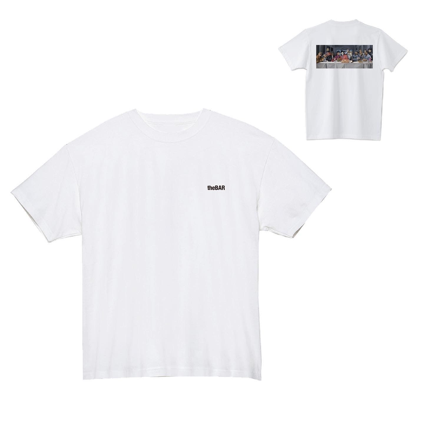 限定商品】最後の晩餐オマージュTシャツ SHOPLIST別注後ろプリントver 