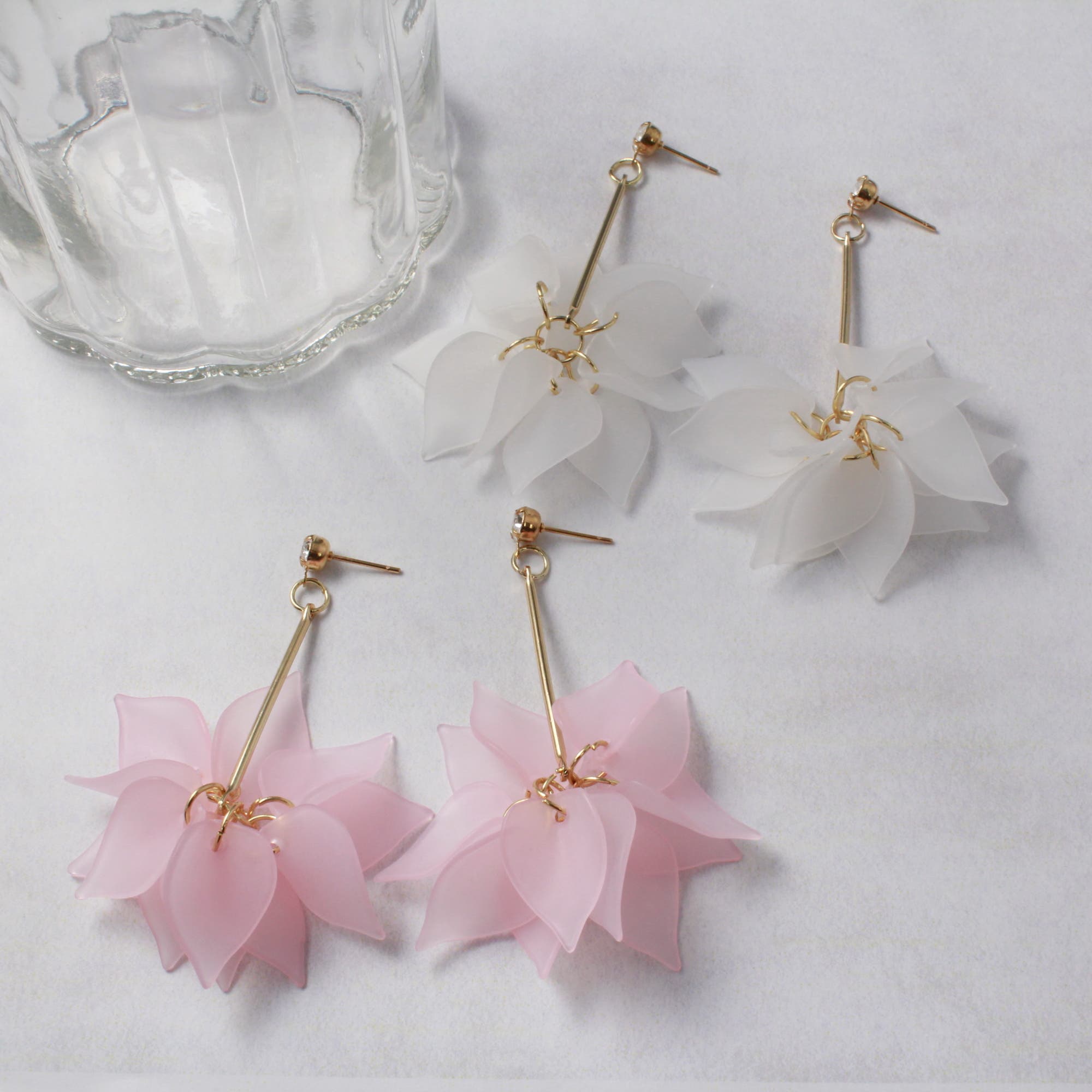 ピアス フラワー ビジュー[品番：TKSA0002401]｜THE KISS （ザ・キッス 