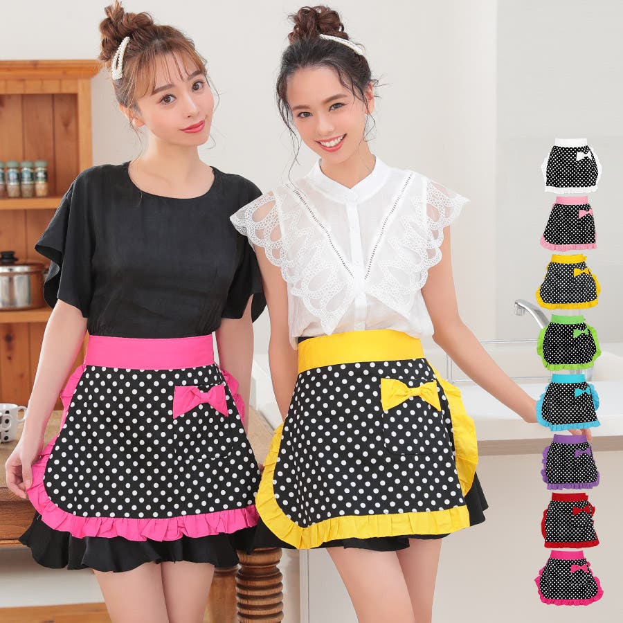 Bear’s Chocolaterieエプロン、カフェカチューシャセット Bear's Chocolaterieエプロン、カフェカチューシャセット Bear's