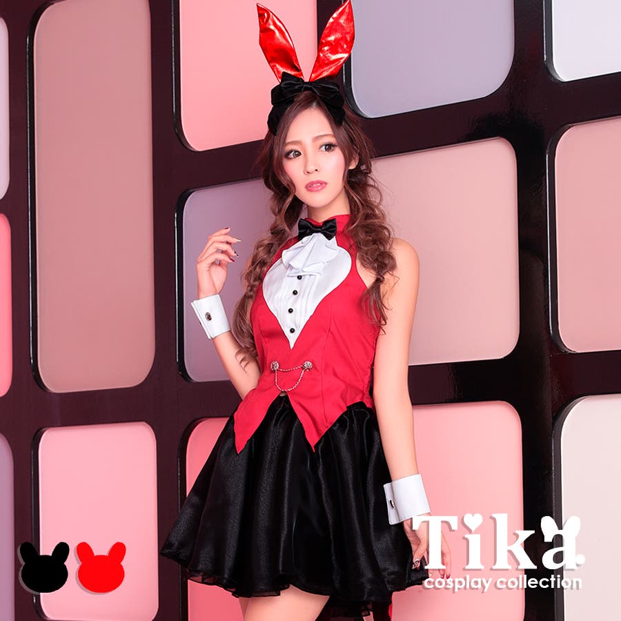 燕尾シルエットアメリカンスリーブバニーガールコスチューム ハロウィンコスプレ  ガ…[品番：XK000010428]｜Tika（ティカ）のレディースファッション通販｜SHOPLIST（ショップリスト）
