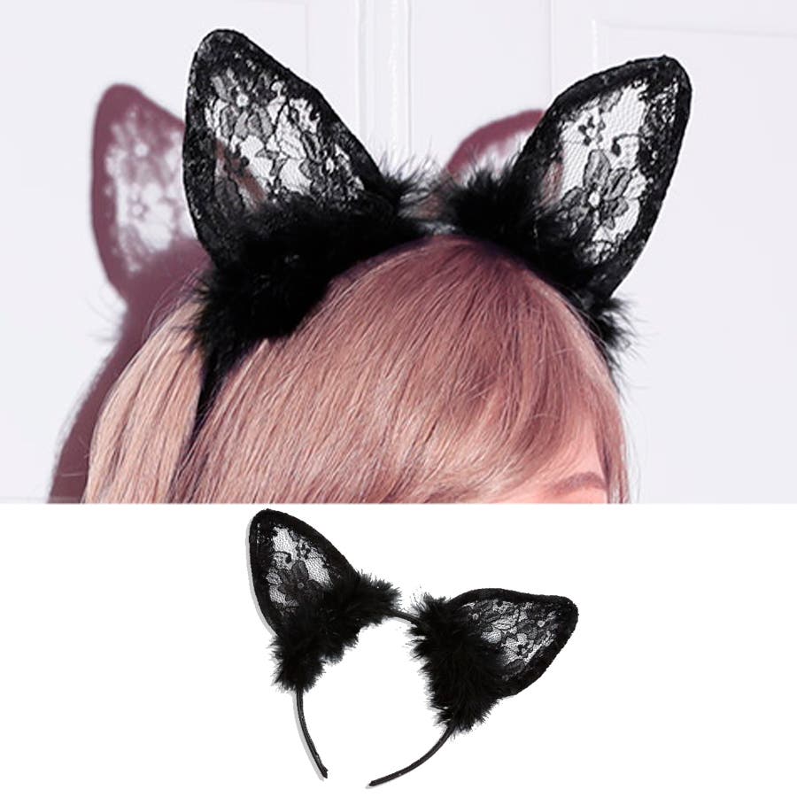Tika♡ヒョウ柄猫耳コスプレ衣装 ギャル猫 （セクシーゼブラ柄