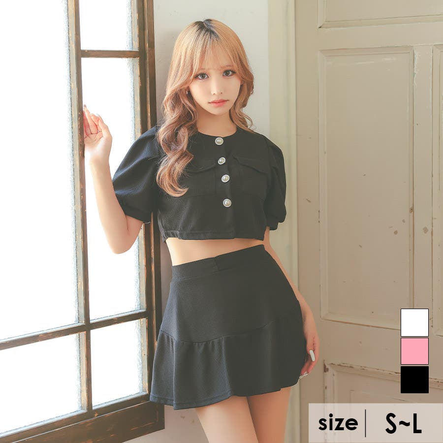 【バラ売可】旧公式スリーブ　美品 送料無料！】デニムパールノースリーブタイトミニドレス/キャバ