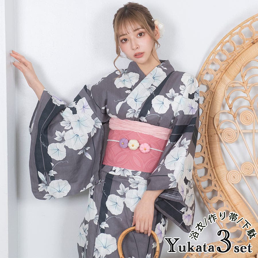 最大5000円OFFクーポン7/3迄)【Prices down2】芸艸堂浴衣単品