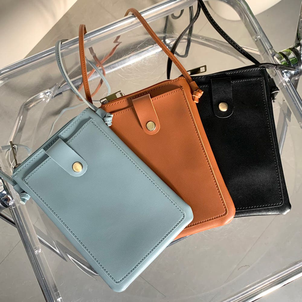 合皮スマホショルダーバッグ[品番：NHGW0003957]｜non-hedge
