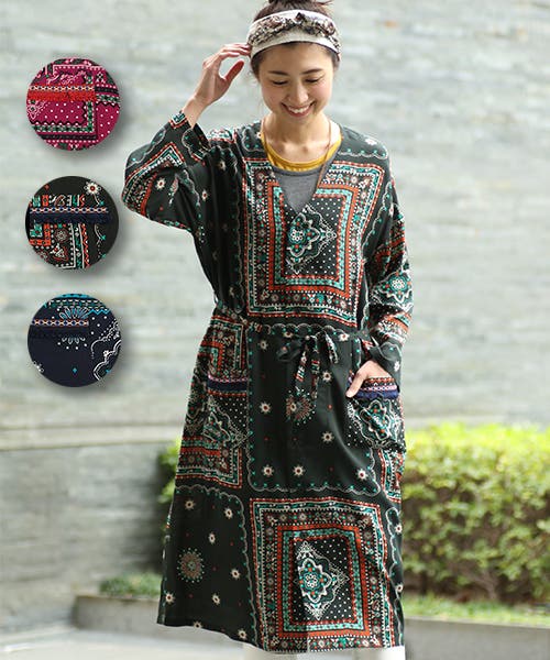 11cm　ちょこちょこ なぁなちゃん 　水玉バブーシュカワンピース ちょこちょこちぃちちゃん 水玉バブーシュカワンピース（焦げ茶