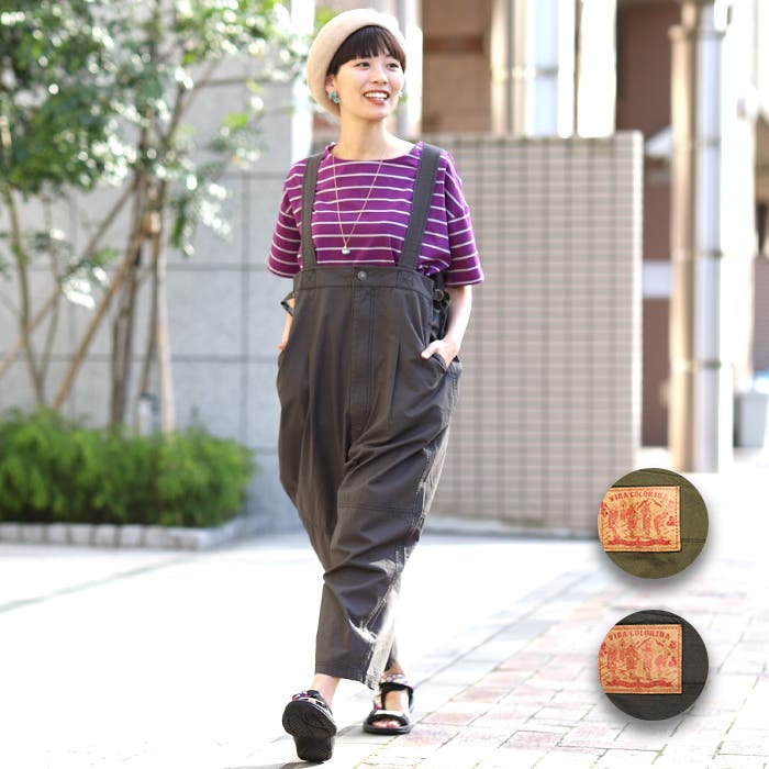 夏 サロペットパンツ サロペット[品番：TTKW0006806]｜チチカカ