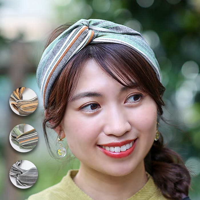 マルチストライプヘアバンド zkwjba8642 チチカカ[品番：TTKW0009383