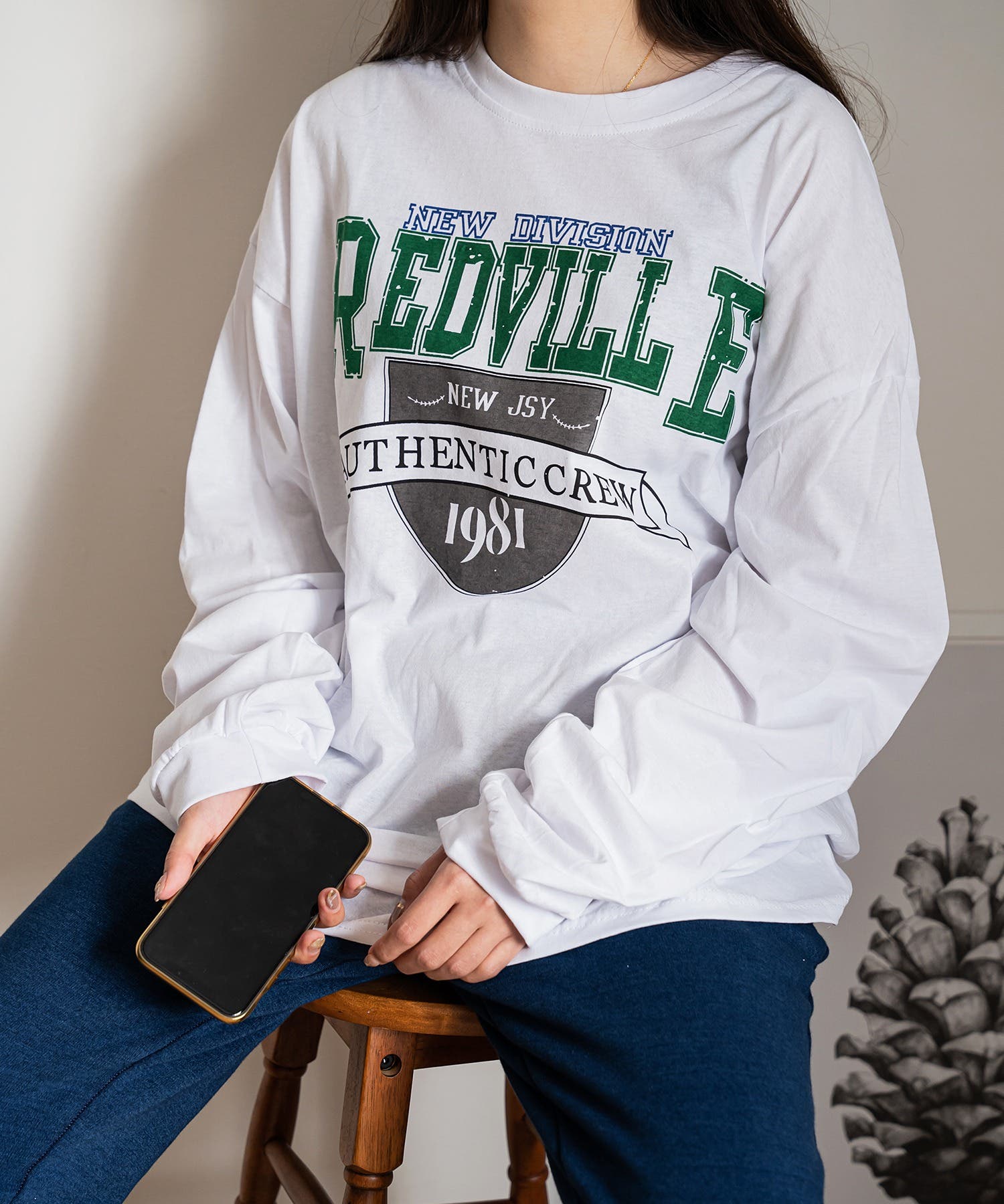 ロンT 長袖 Tシャツ[品番：TOPW0000208]｜DEVICE（デバイス）の