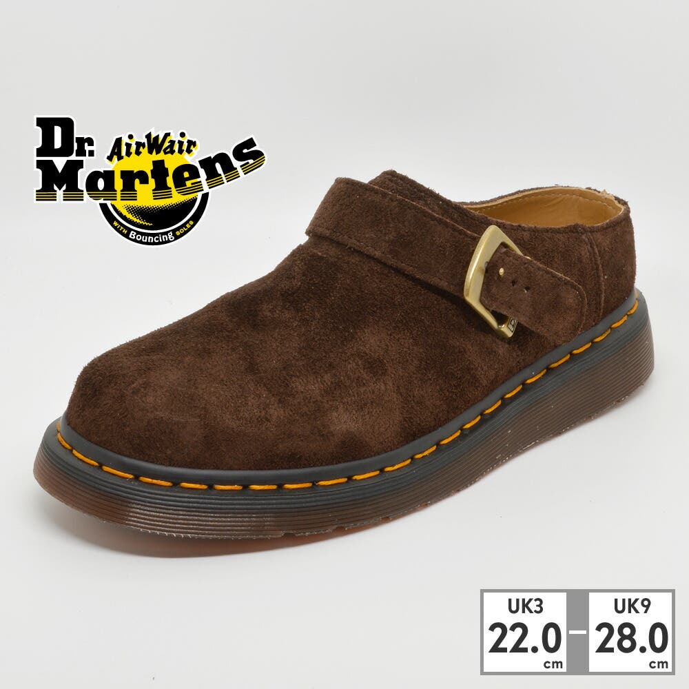 ま*み様 新品未使用　Dr. Martens サンダル ダークブラウン　UK8 Dr.Martens Mule MULE OASIS SUEDE[品番：TRYW0002197]｜つるや
