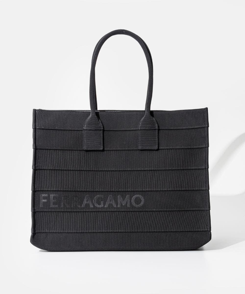 SALVATORE FERRAGAMO トートバッグ ブラック ユニセックス