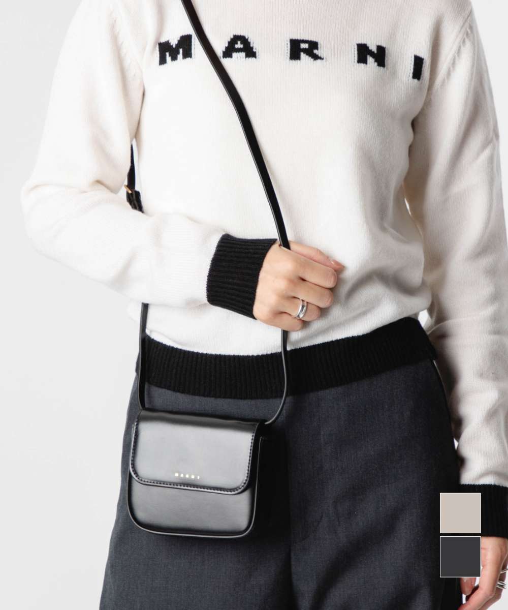 ジュディ　マルニ MARNI(マルニ)FLJE0213QX/UTC275 バイカラー ロゴスウェット 正規品