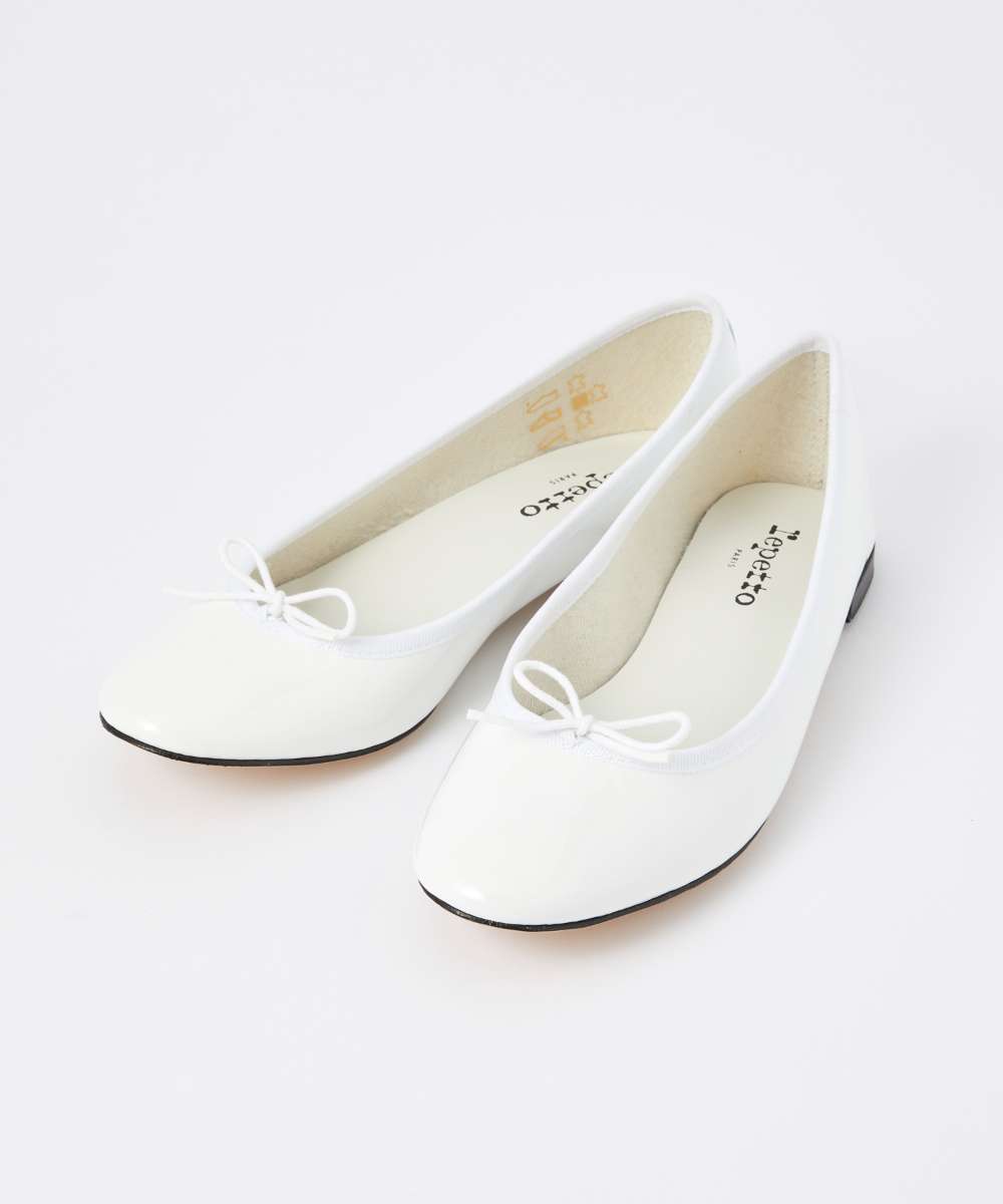 【極美品】repetto レペット ウェッジソール パンプス 白 36 リボン レペット repetto V086VLUX[品番：TRDW0009795]｜U-STREAM（ユー
