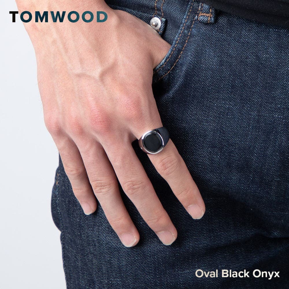 TOMWOOD トムウッド オーバル レオパード リング Oval Leopard