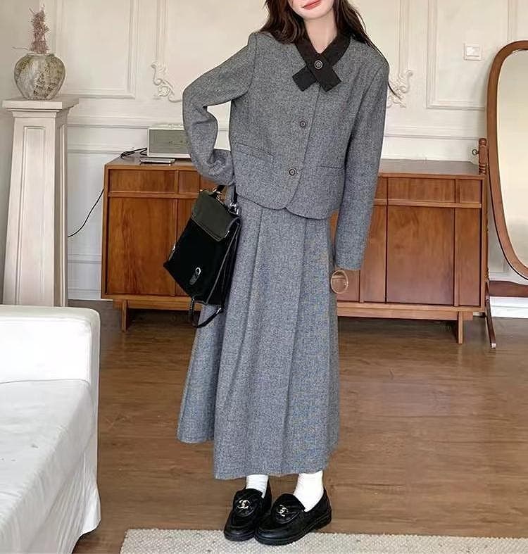 スーツジャケットスカートセットアップ[品番：NTRW0011771]｜Ulysses