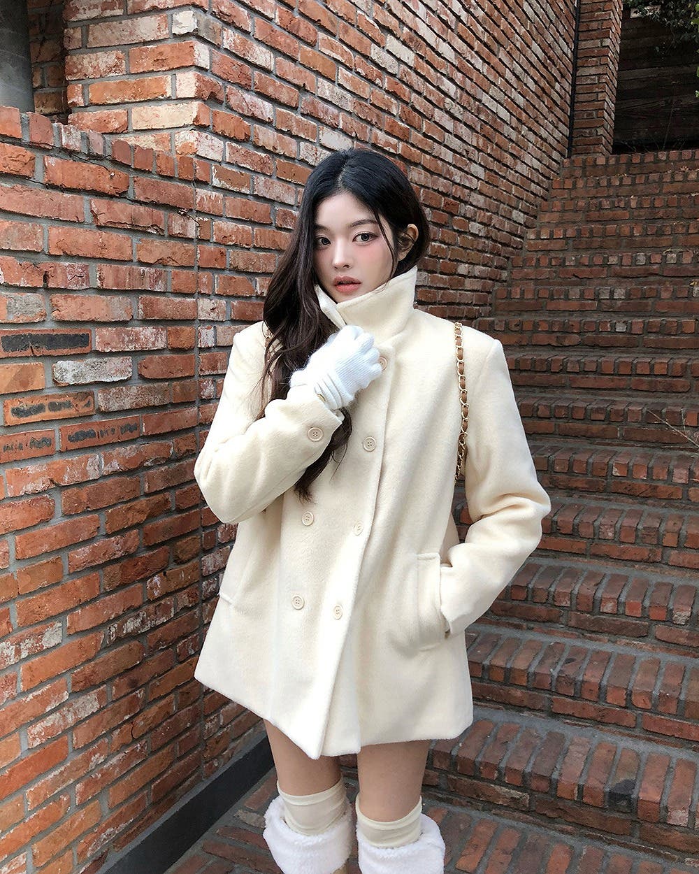 ダブルブレストメルトンジャケット[品番：NTRW0012479]｜Ulysses