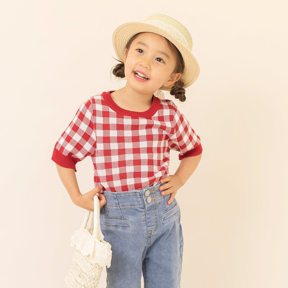 ギンガムチェックトップス[品番：VINK0001030]｜URBAN CHERRY