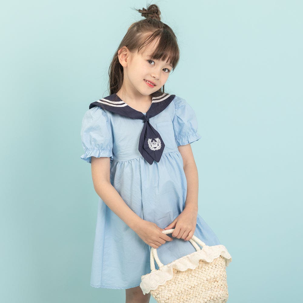 BABY★セーラーマリンワンピースセット アゾネット | 商品詳細 | 45 マリンセーラーワンピースset
