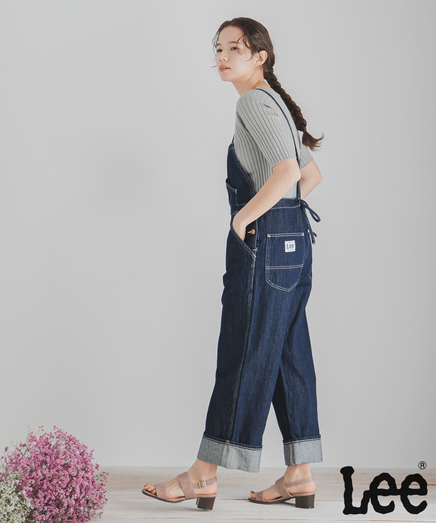 【レビューで送料無料】 LEE 別注サロペット[品番：UBRW0000183]｜SENSE OF PLACE サロペット・オーバーオール・オールインワン