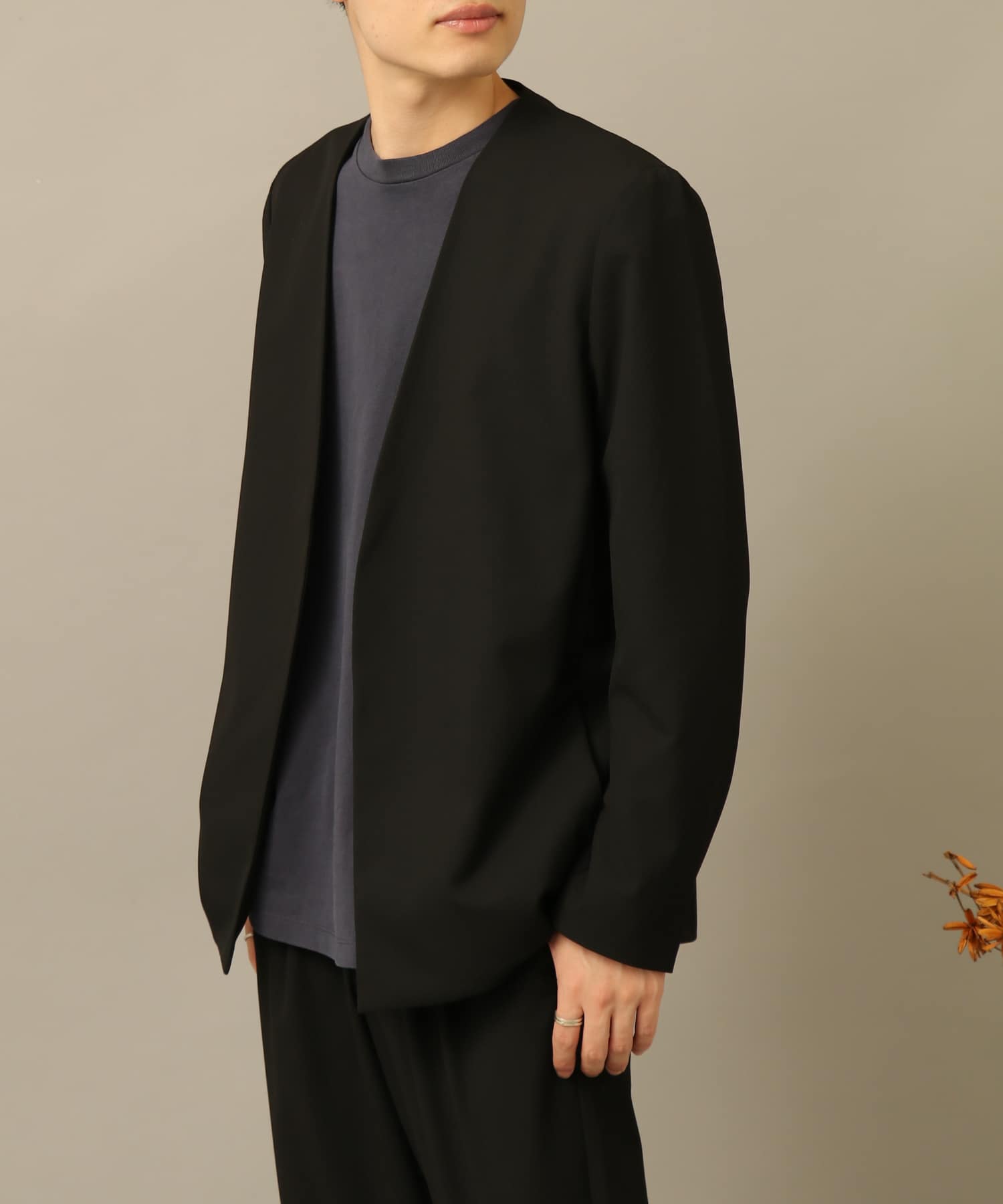 CARREMANノーカラージャケット[品番：UBRW0002169]｜SENSE OF