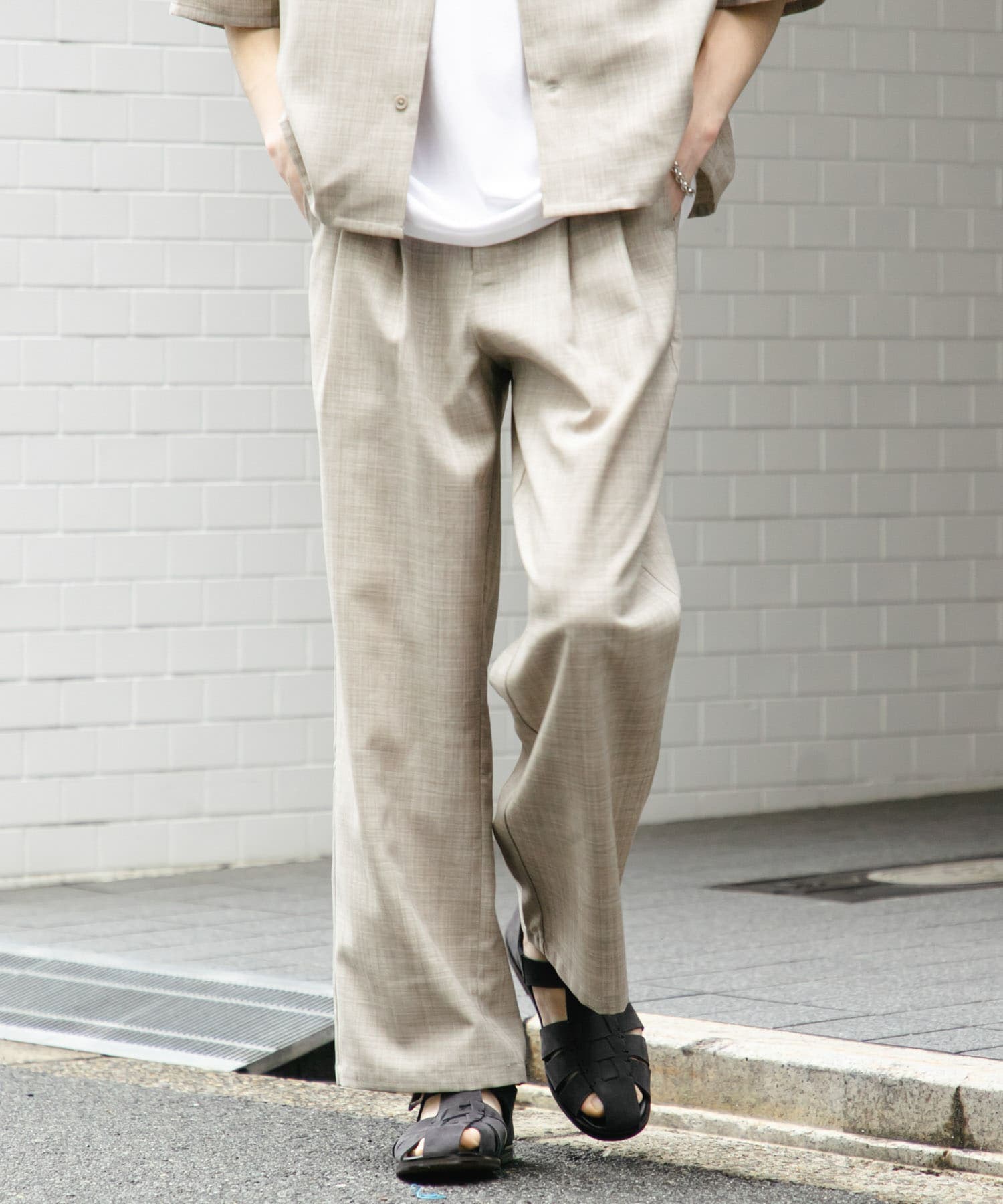 Arnys Parisリネンスラックス Gabriel パンツ