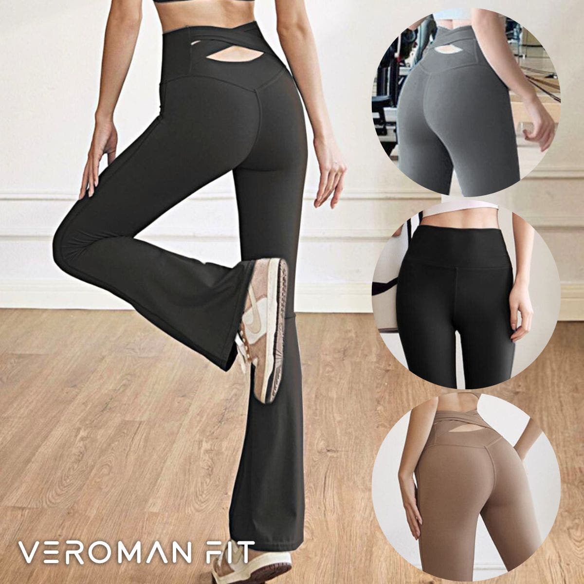 ヨガパンツ フレアパンツ フレアレギンス[品番：VERW0000352