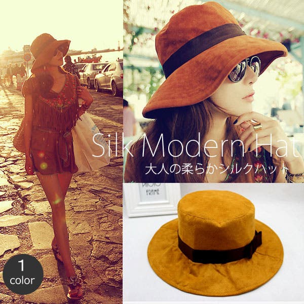 シルクハット　麦わら帽子 楽天市場】田中帽子店 Olga オルガ 麦わら シルクハット型 カンカン