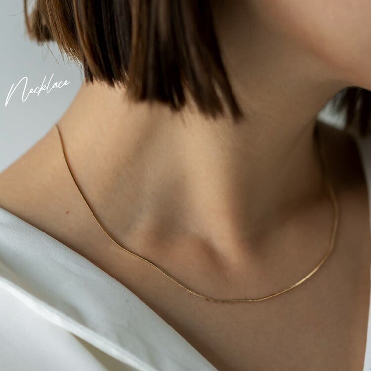 国内発送/関税込☆Vitaly☆スネーク チェーン ネックレス☆ Sustainable Stainless Steel Statement Chains & Necklaces