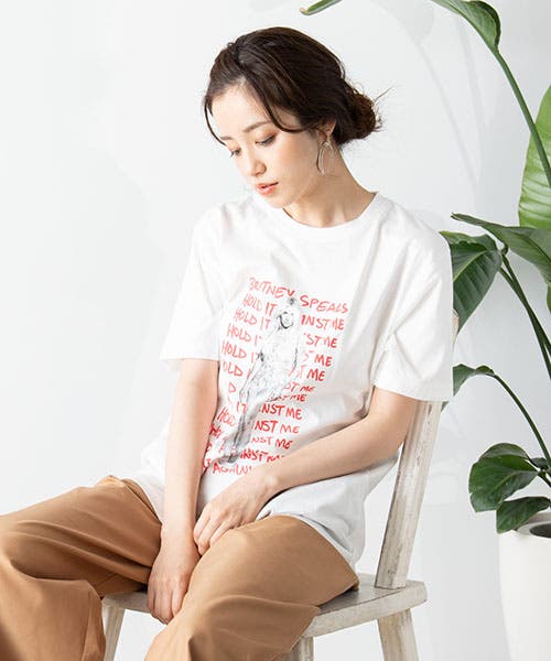 ブリトニー・スピアーズ別注Tシャツ MC19SM06-M001[品番