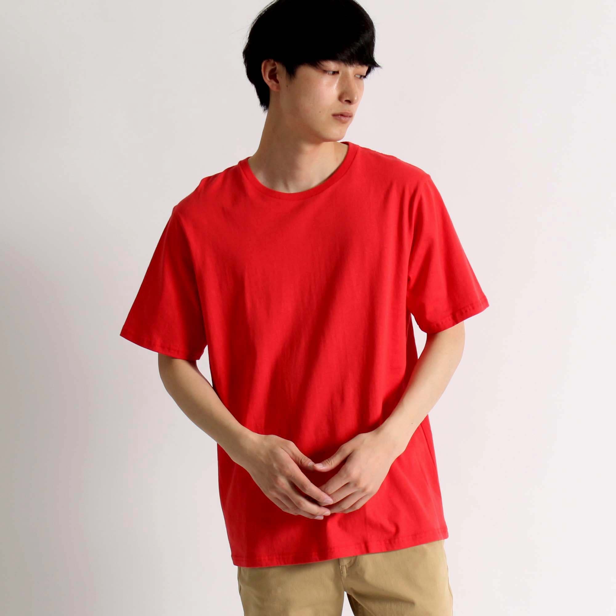7/5 ワンピ、メンズT もこちゃん 7分袖 Tシャツワンピース ギンガムチェック柄[品番：COCW0003053