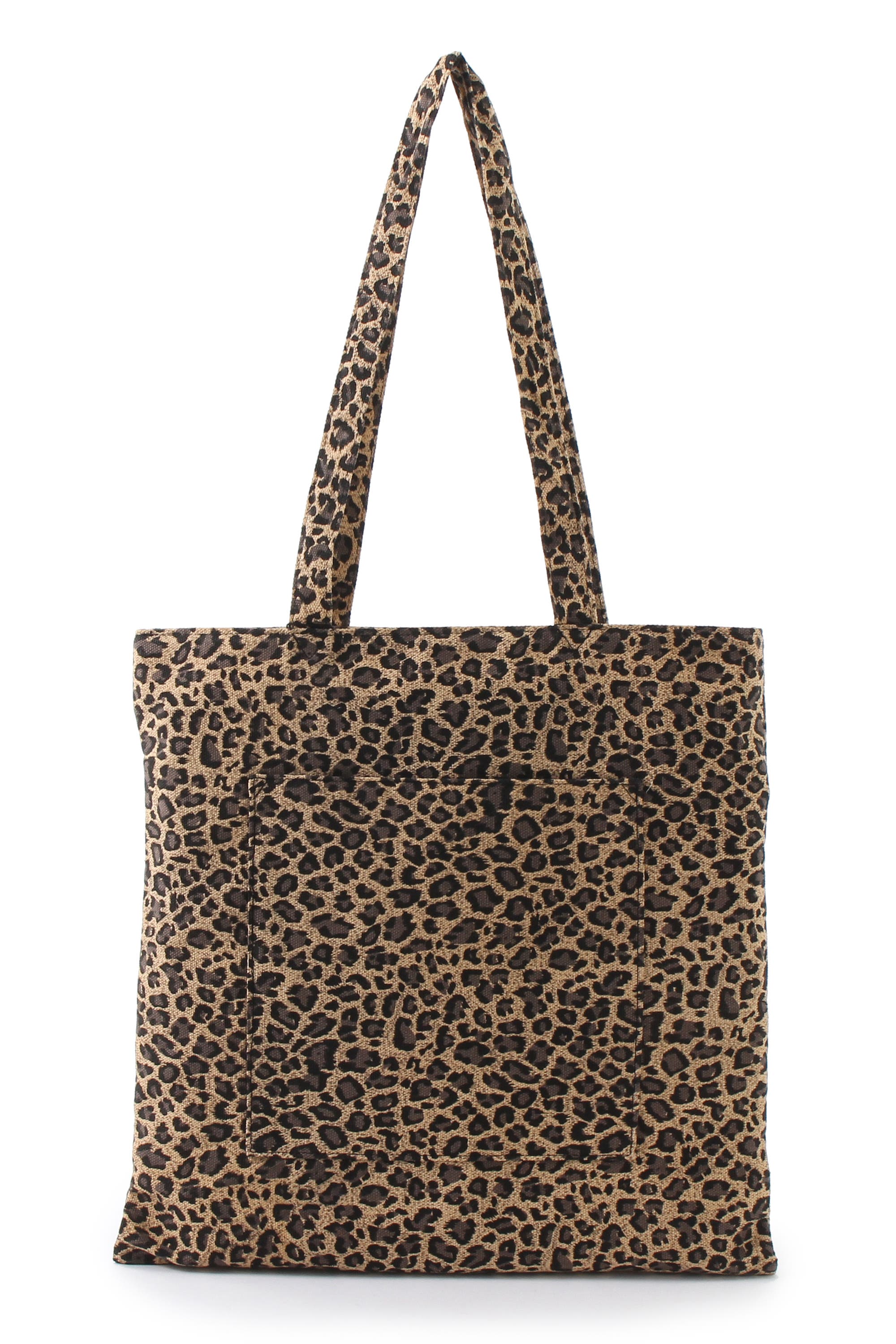 WEGO/レオパード柄ポケットトートバッグ[品番：WG010000202]｜WEGO