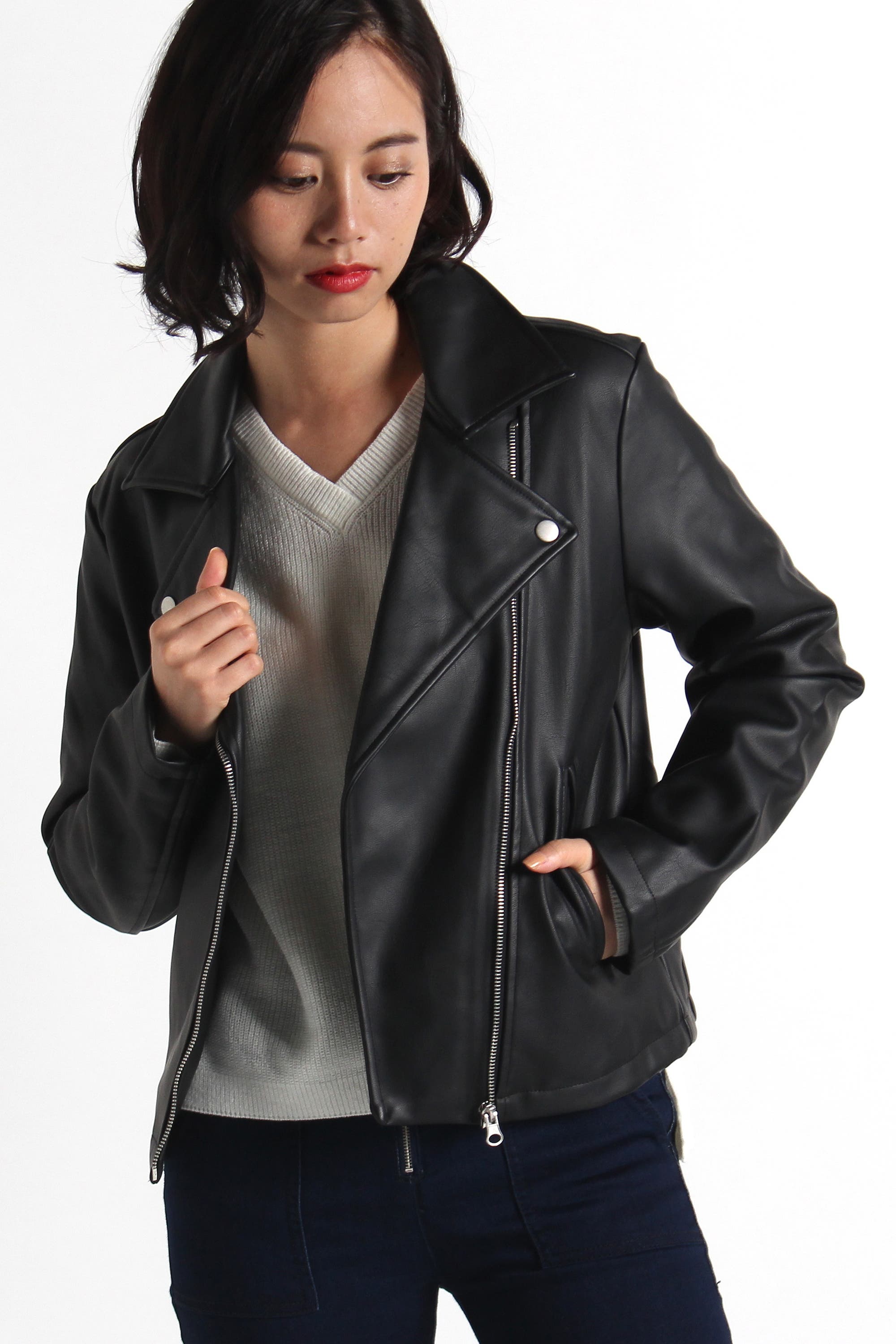 ライダースジャケット[品番：WG010002276]｜WEGO【WOMEN