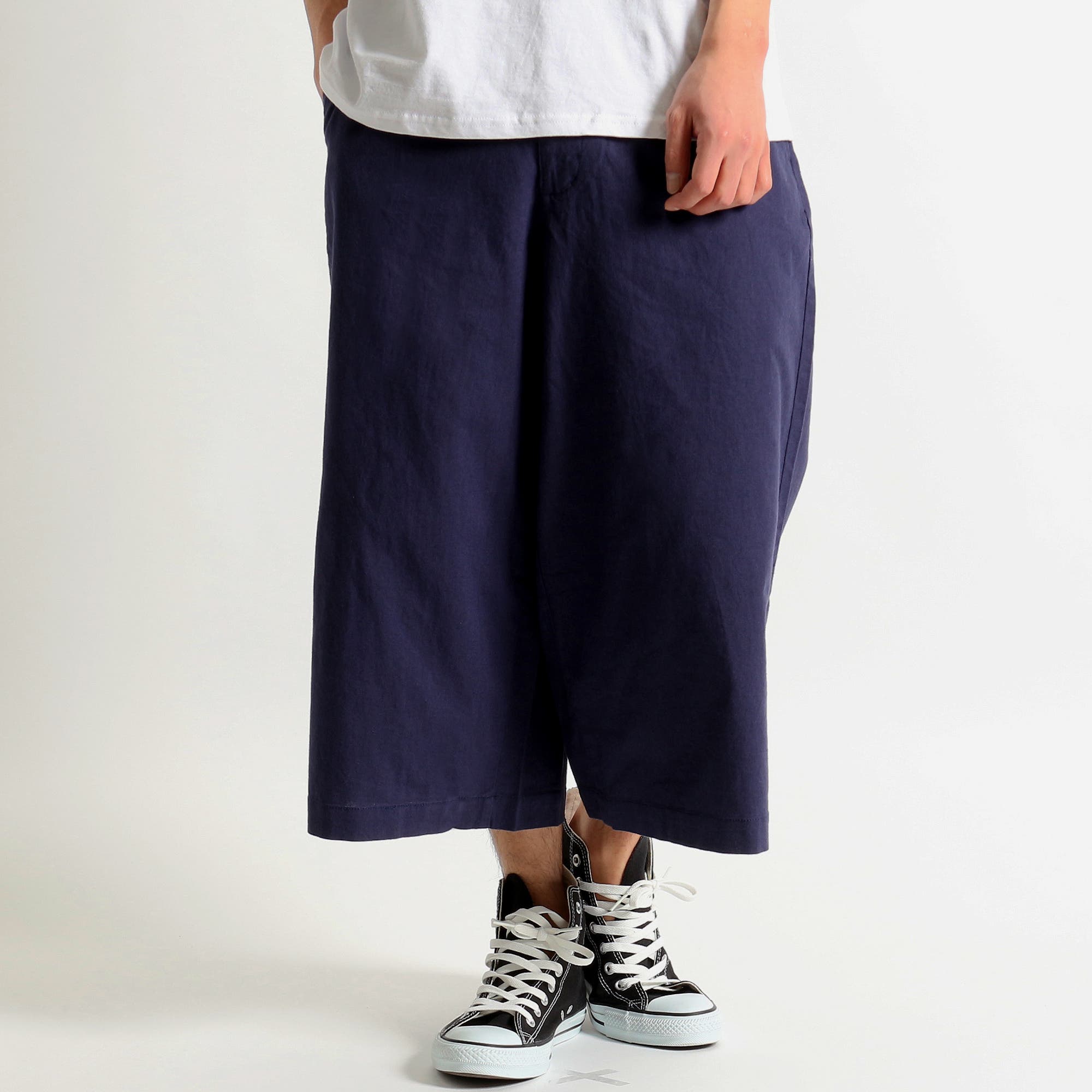 綿麻ガウチョパンツ[品番：WG010000849]｜WEGO【MEN】（ウィゴー