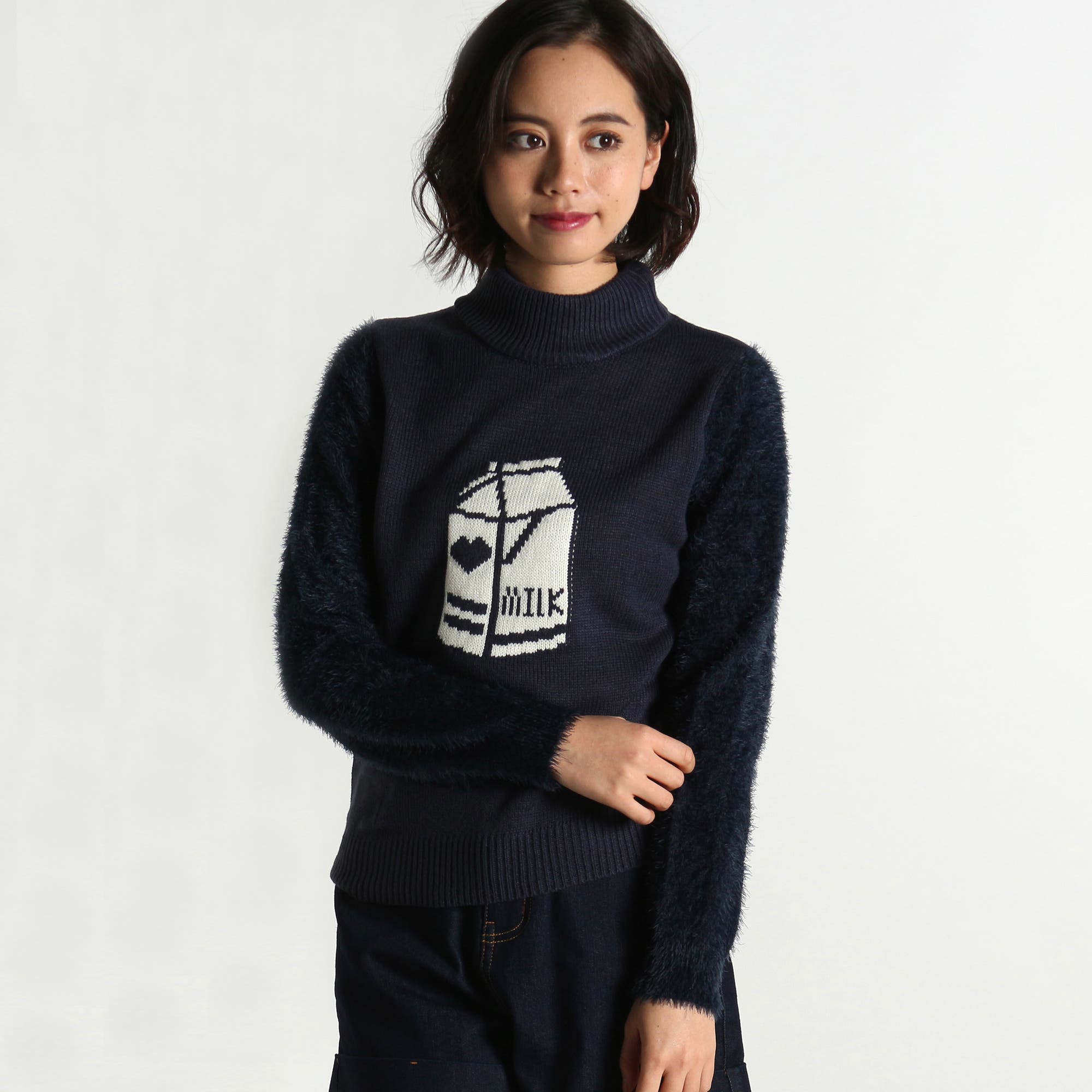 MILKニット[品番：WG010003344]｜WEGO【WOMEN】（ウィゴー）の  