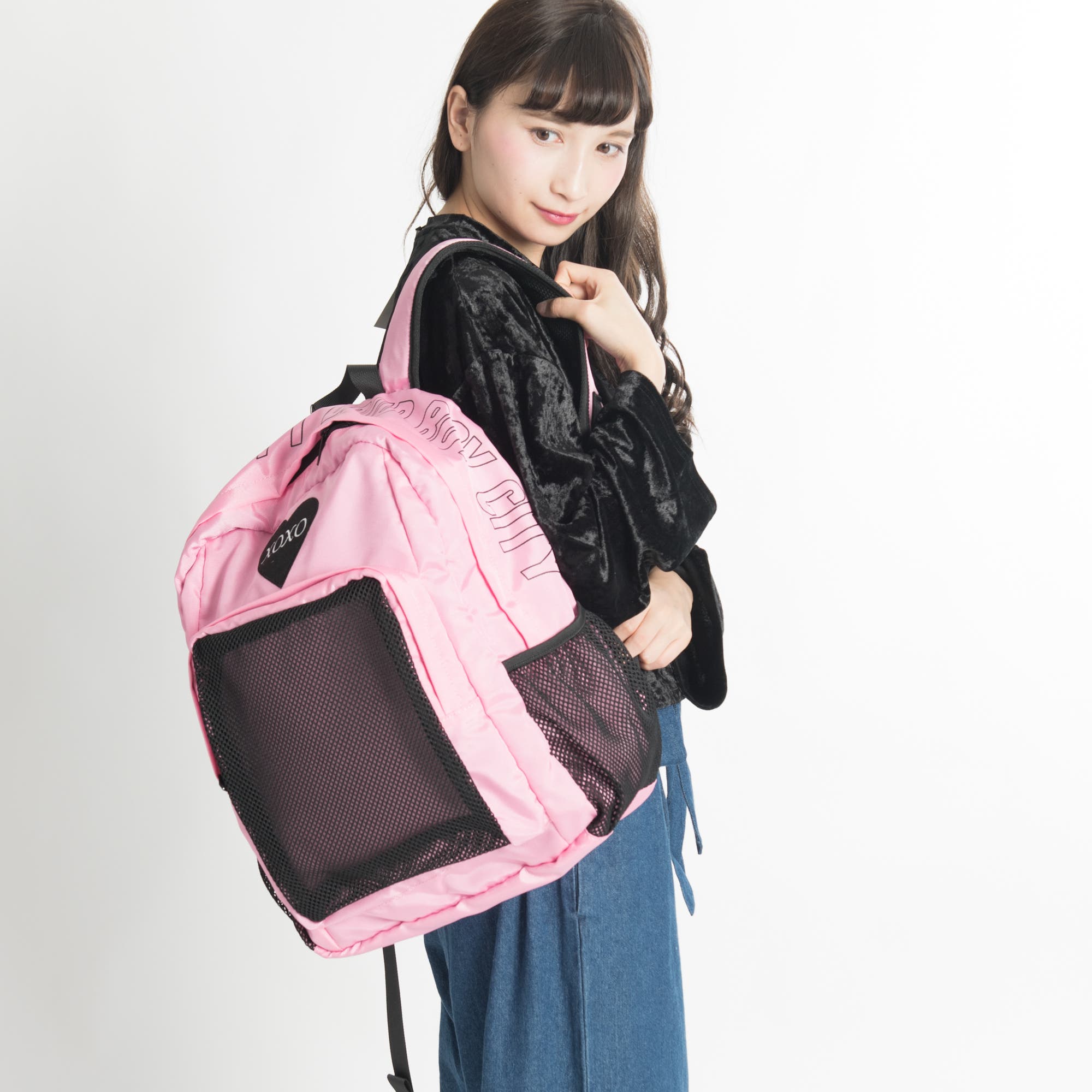 ハートワッペンサイドロゴリュック JS17AU09-LG0002[品番：WG010021962