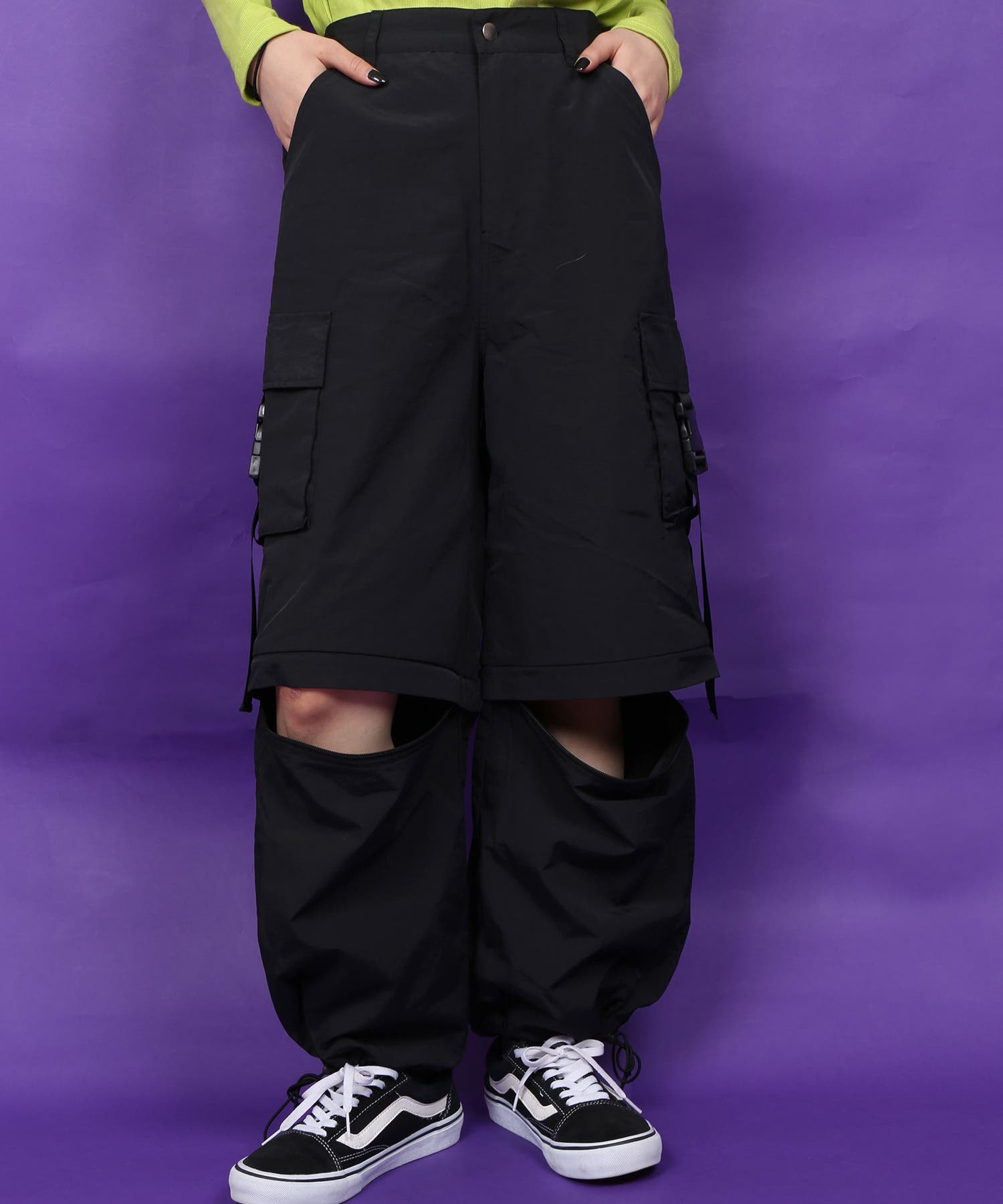 WC】ジップカーゴパンツ[品番：WG010071322]｜WEGO【WOMEN