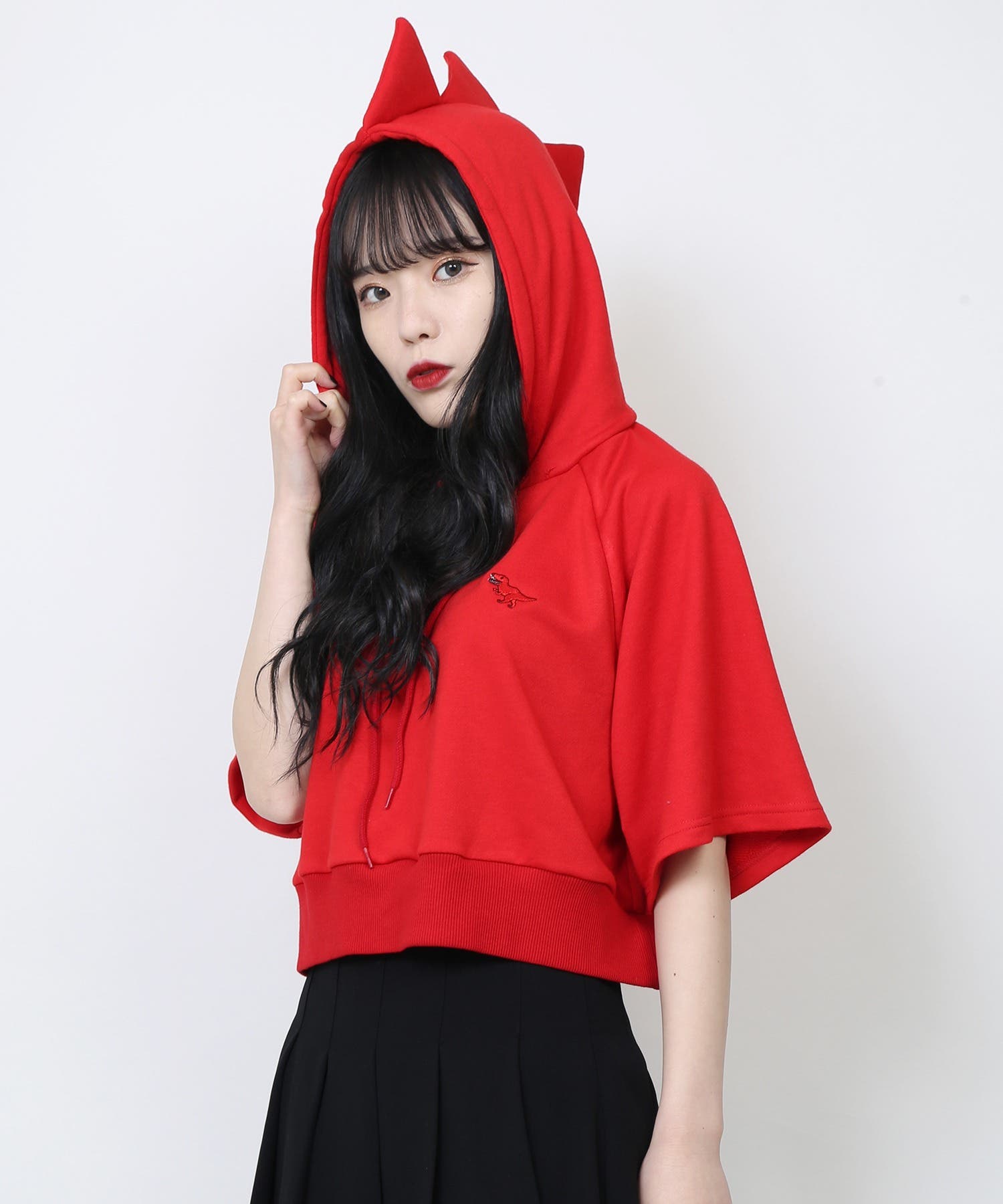 WC】ザウルス半袖パーカー[品番：WG010074786]｜WEGO【WOMEN