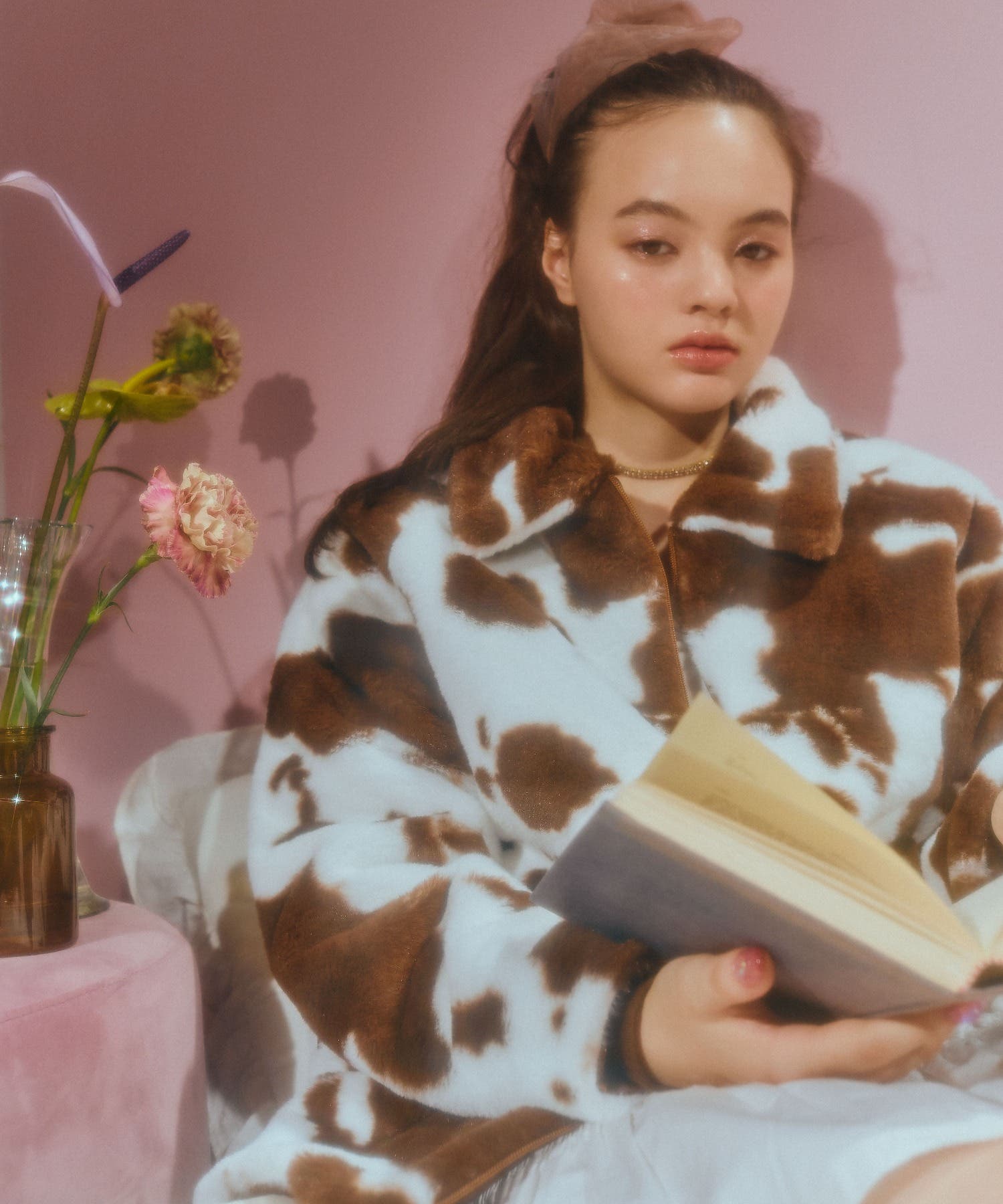 WC】牛柄エコファーブルゾン[品番：WG010076907]｜WEGO【WOMEN